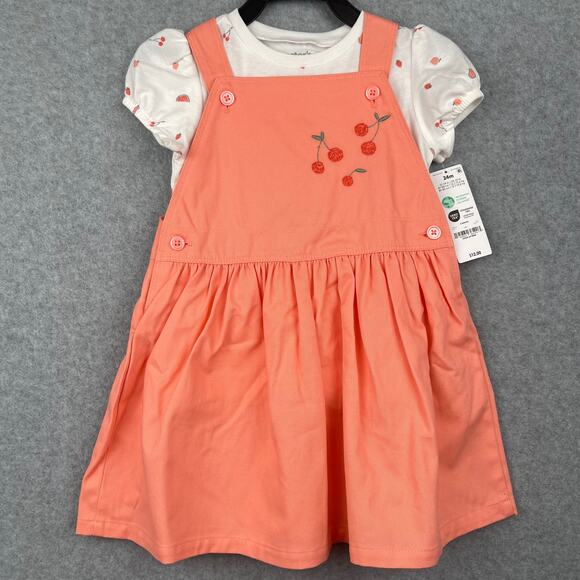 E1049 Carter's 2pc Dress Set Size 24 Months - Picture 1 of 3